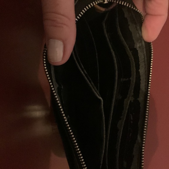 Coach purple leopard wallet - Picture 4 of 4